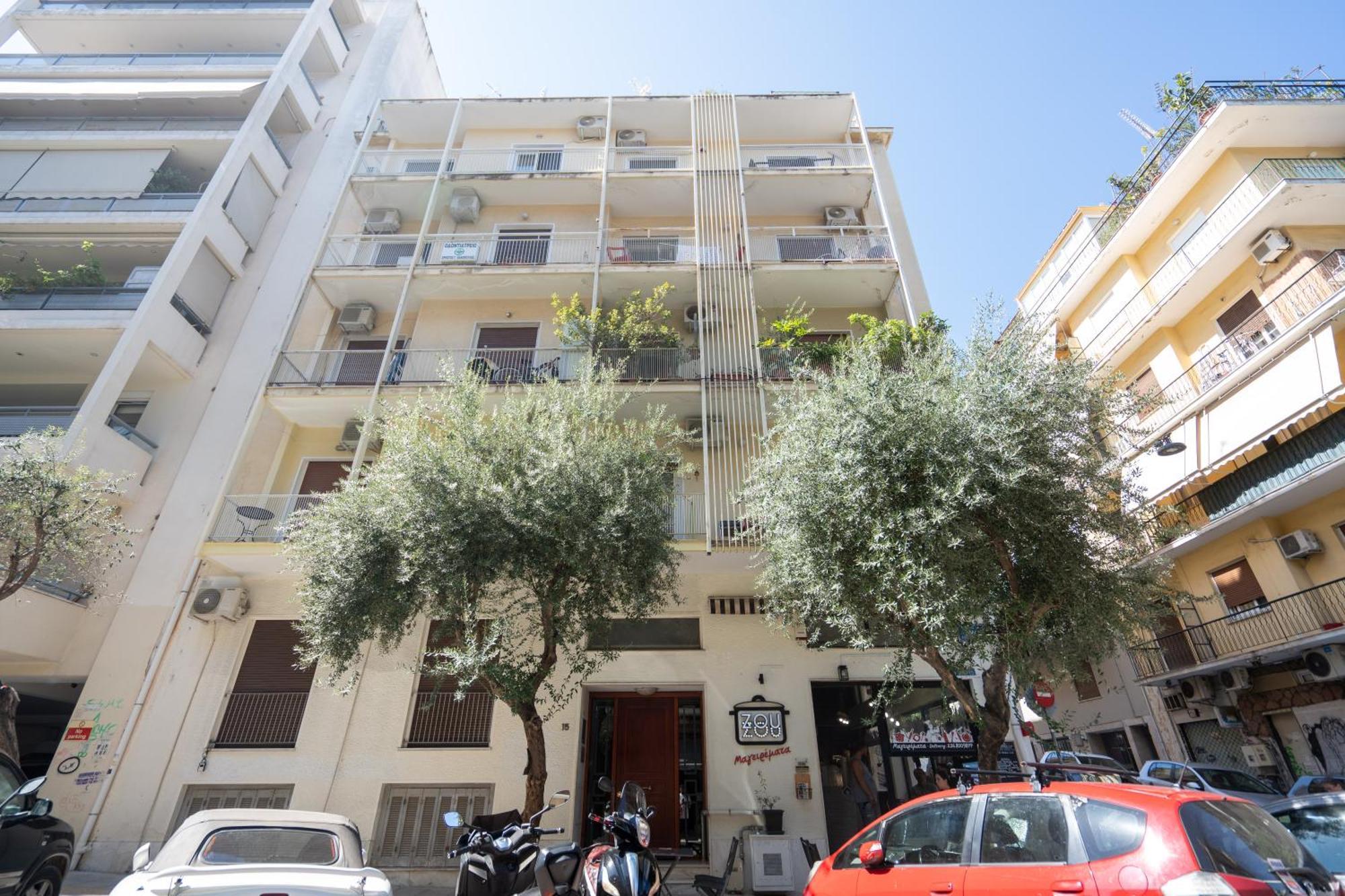 Sophisticated Modern Apt In Athens Center Dış mekan fotoğraf